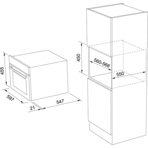 Lò hấp âm tủ Franke FSO 45 FS C TFT CH XS 116.0371.357 2 franke fso 45 fs c tft ch xs 1
