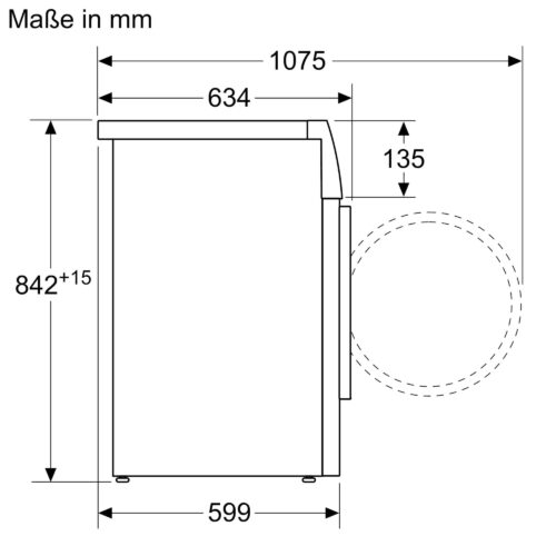 Máy sấy quần áo Bosch WTW87541 Serie 8 4 may say quan ao bosch wtw87541 serie 8 2