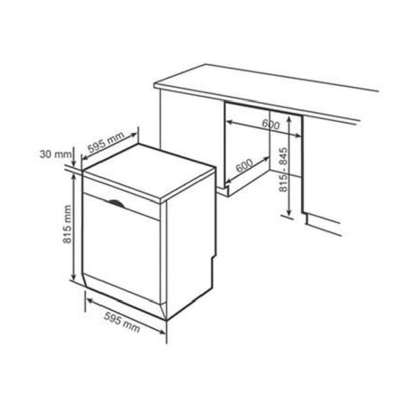 Máy rửa bát Bosch SMS4ECI26E serie 4 Máy rửa bát Bosch SMS4ECI26E serie 4