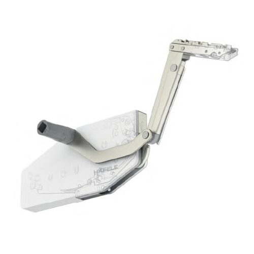 Bộ tay nâng Free Swing Hafele 493.05.763, trắng