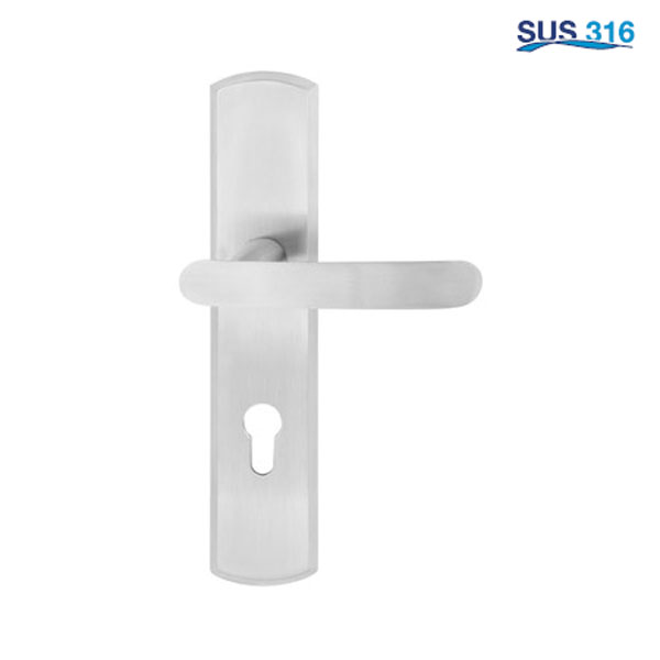 Tay nắm gạt mở phải C/C 72mm Hafele 903.78.588 Tay nắm gạt mở phải C/C 72mm Hafele 903.78.588
