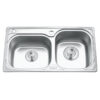 Chậu rửa bát inox 2 hố Gorlde GD-5302 1 Chậu rửa bát inox 2 hố Gorlde GD-5302