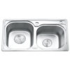 Chậu rửa bát inox 2 hố Gorlde GD-5402 1 Chậu rửa bát inox 2 hố Gorlde GD-5402