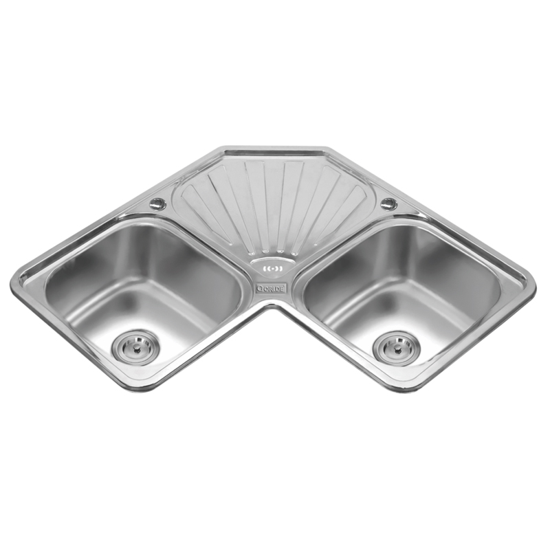 Chậu rửa bát inox 2 hố Gorlde GD-5408 Chậu rửa bát inox 2 hố Gorlde GD-5408