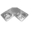 Chậu rửa bát inox 2 hố Gorlde GD-5409 2 Chậu rửa bát inox 2 hố Gorlde GD-5409