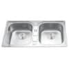 Chậu rửa bát inox 2 hố Gorlde GD-5612 1 Chậu rửa bát inox 2 hố Gorlde GD-5612