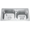 Chậu rửa bát inox 2 hố Gorlde B-209 1 Chậu rửa bát inox 2 hố Gorlde B-209