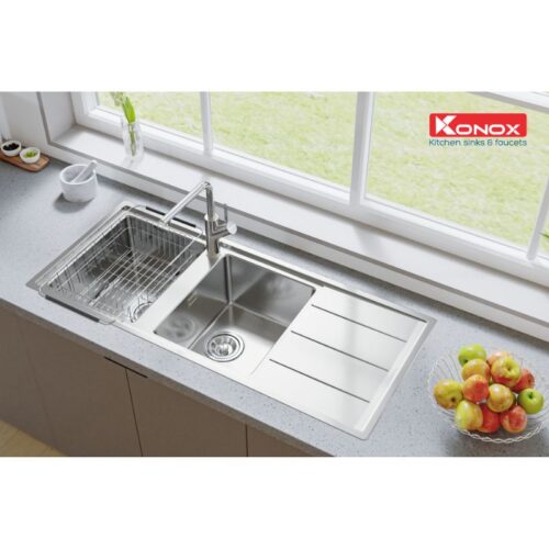Rổ úp bát Konox inox Basket BK01 3 Ảnh thực tế rổ úp bát Konox inox Basket BK01
