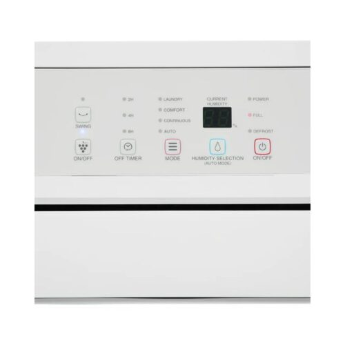 Bảng điều khiển máy lọc không khí và hút ẩm Sharp DW-D12A-W