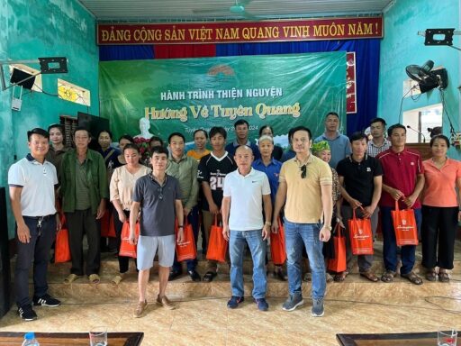 Điện Máy 365 tham gia thiện nguyện tại Tuyên Quang sau bão Yagi