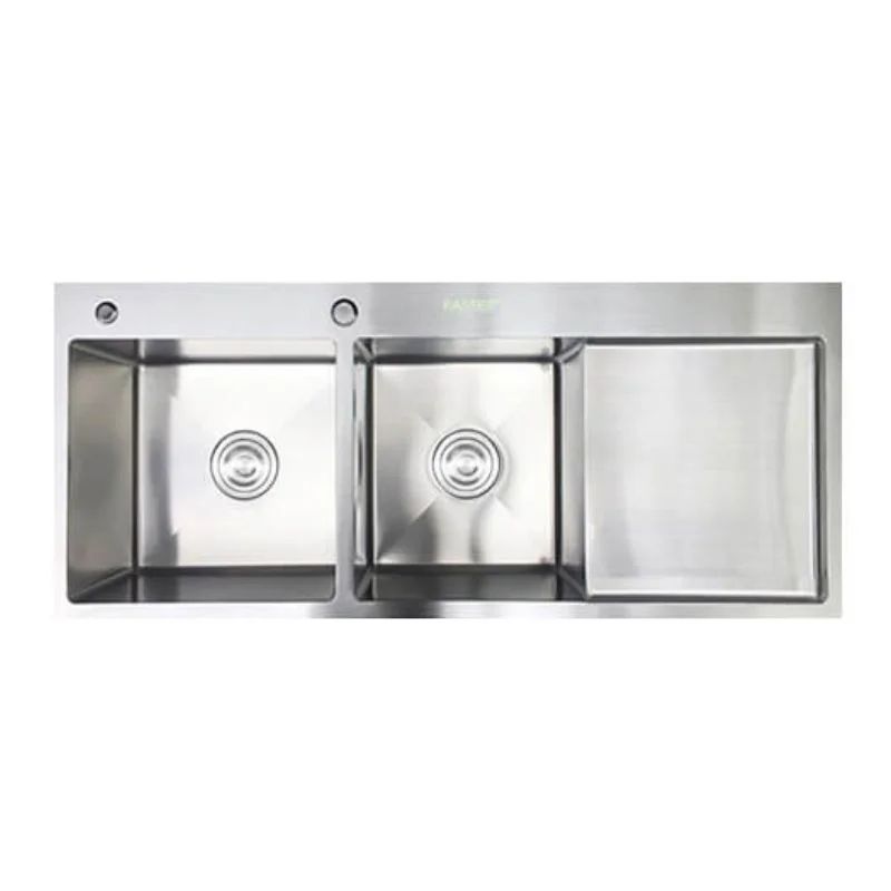 Chậu rửa bát inox 2 hố Faster FS 11046HMS Chậu rửa bát inox 2 hố Faster FS 11046HMS