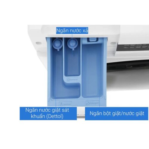Ảnh máy Giặt Sấy Whirlpool Inverter Giặt 10.5 Kg - Sấy 7 Kg WWEB10702FW