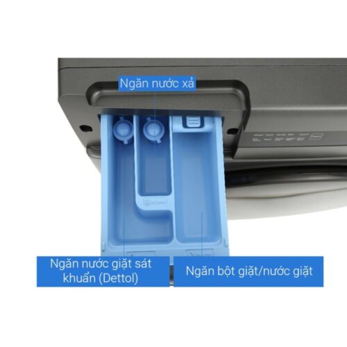 Ảnh máy Giặt Whirlpool Inverter 9 Kg FWEB9002FG cửa trước