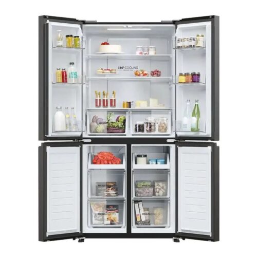 Ảnh tủ Lạnh 4 cánh Multi Doors Inverter 469 Lít Aqua AQR-M536XA(GB)