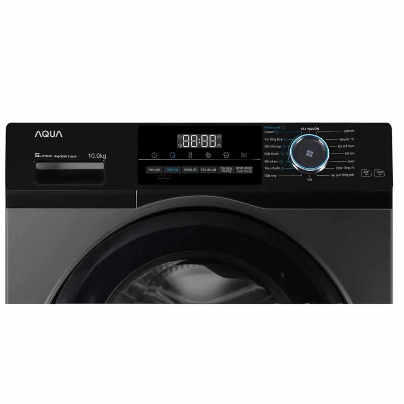 Bảng điều khiển máy Giặt Aqua Inverter 10 Kg AQD-A1002J.BK cửa trước Bảng điều khiển máy Giặt Aqua Inverter 10 Kg AQD-A1002J.BK cửa trước