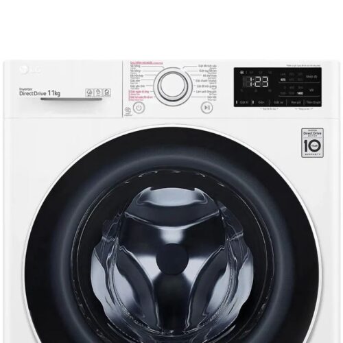 Bảng điều khiển máy Giặt LG Inverter 11 Kg FV1411S5W cửa trước