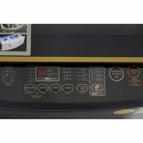 Bảng điều khiển máy Giặt Toshiba Inverter 10 Kg AW-DM1100PV(KK) cửa trên