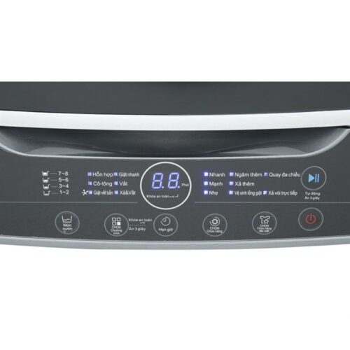 Bảng điều khiển máy Giặt Whirlpool Inverter 10.5 Kg VWVD10502FG cửa trên