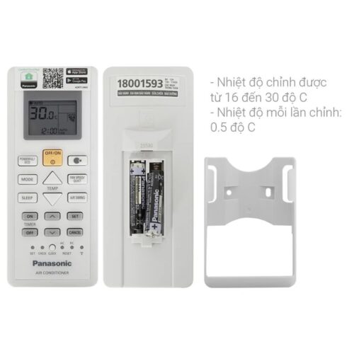 Điều khiển máy lạnh Panasonic Inverter 2 Hp CU/CS-PU18AKH-8