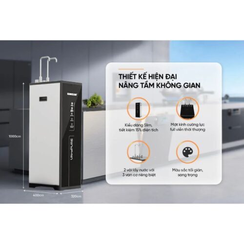 Kích thước máy lọc nước Sunhouse SHA76636KL