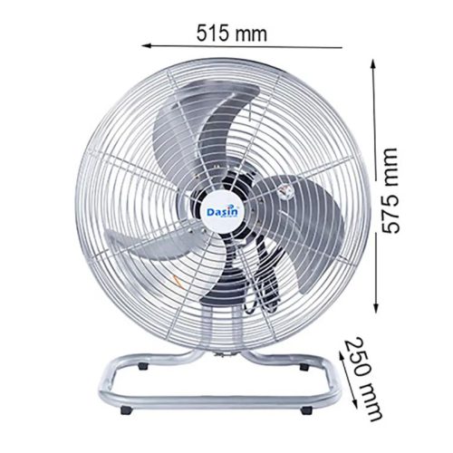 Kích thước quạt sàn Dasin KDD-1845