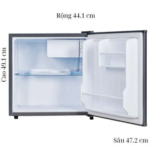Kích thước tủ Lạnh 1 cánh mini 50 Lít Funiki FR-51CD