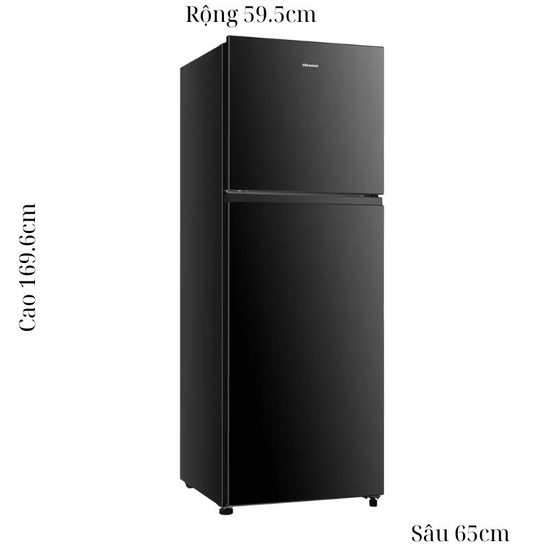 Kích thước tủ Lạnh 2 cánh Inverter 326 Lít Hisense HT35WB kich thuoc tu lanh 2 canh inverter 326 lit hisense ht35wb 1
