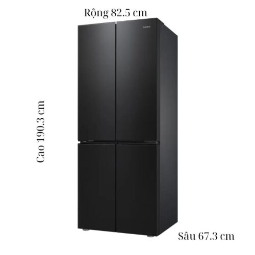 Tủ Lạnh 4 cánh Multi Doors Inverter 500 Lít Galanz BCD-500WTEP 2 Kích thước tủ Lạnh 4 cánh Multi Doors Inverter 500 Lít Galanz BCD-500WTEP