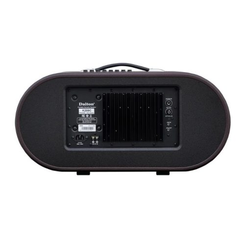 Mặt sau Loa Karaoke Xách Tay Dalton K208C