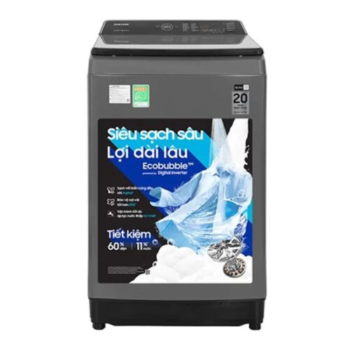 Máy giặt Samsung Inverter 10.5 kg WA10CG5745BDSV cửa trên