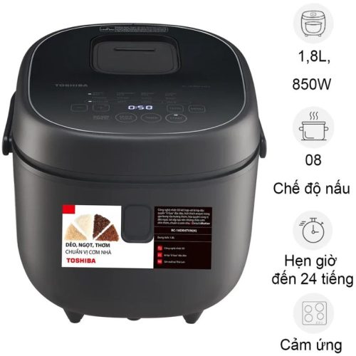 Nồi cơm điện tử Toshiba 1.8 Lít RC-18DR4TVN(H)