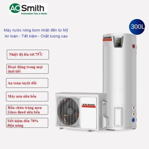 Ảnh máy nước nóng A. O. Smith HPA-80C1.5AE