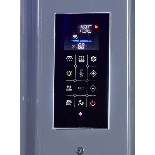 Bảng điều khiển phòng xông hơi Euroking EU-A901L White