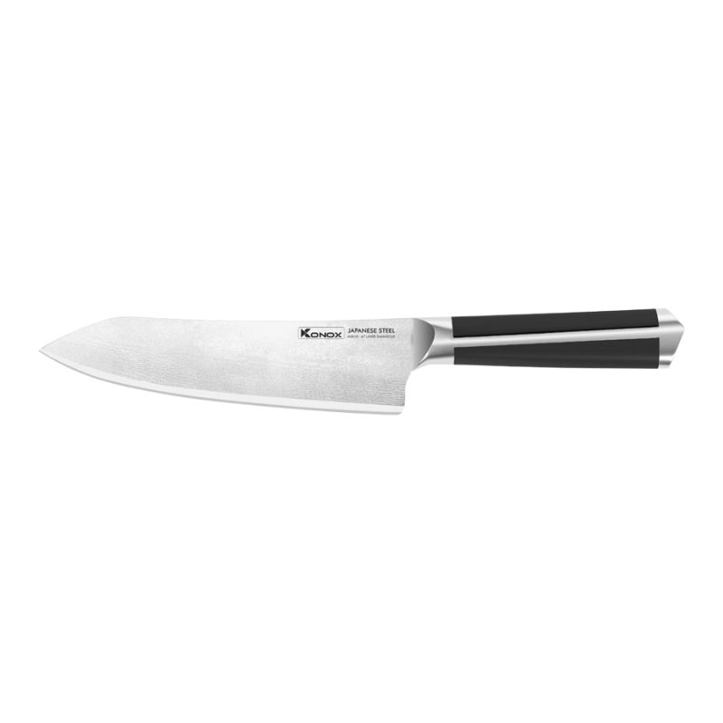 Dao thép Nhật Konox Damascus Eiko Series 7″ Deba Knife Dao thép Nhật Konox Damascus Eiko Series 7″ Deba Knife