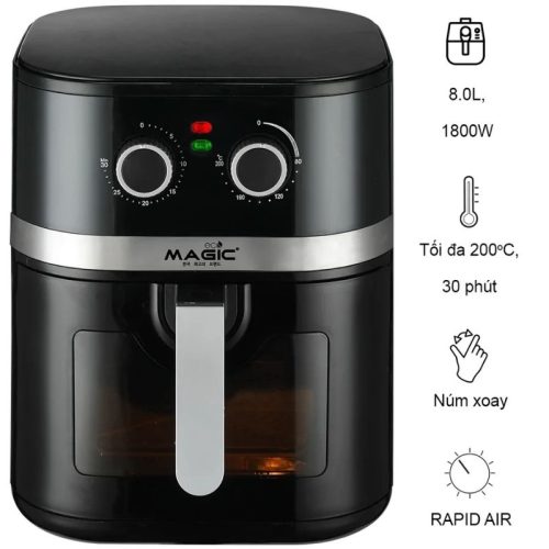 Nồi chiên không dầu Magic Eco AC-127 8 Lít