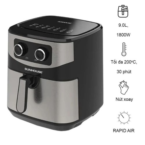 Nồi chiên không dầu Sunhouse SHD4035 9 Lít