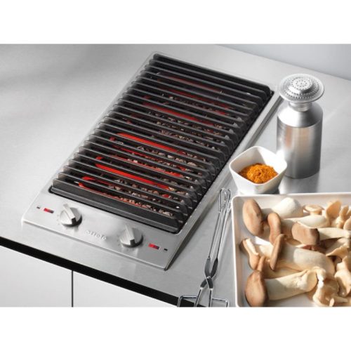 Ảnh bếp nướng điện Domino Miele 2 vùng nấu CS 1312 BG lắp âm