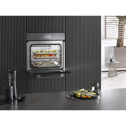 Hình ảnh lò hấp kết hợp nướng âm tủ Miele DGC 7845 HC Pro EDST/CLST