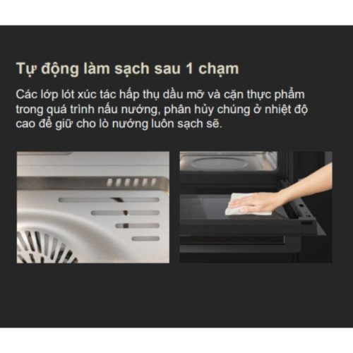 Hình ảnh lò nướng âm tủ Panasonic HL-CX672B