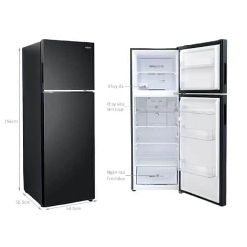 Tủ lạnh 2 cánh ngăn đá trên Inverter 241 lít Aqua AQR-T278FA(SC) 4 Kích Thước Tủ lạnh 2 cánh ngăn đá trên Inverter 241 lít Aqua AQR-T278FA(SC)