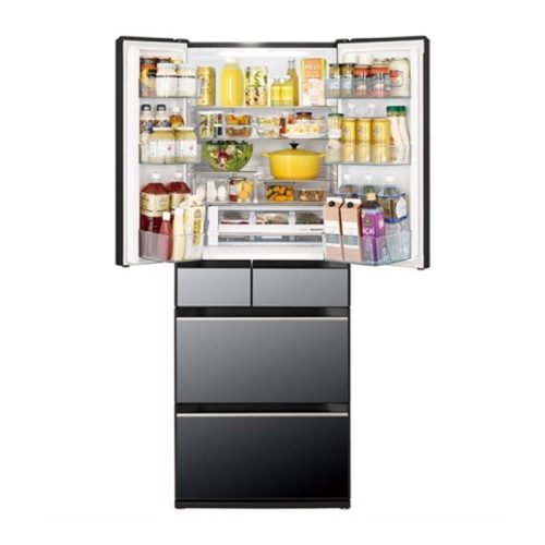 Ảnh tủ lạnh 6 cánh Multi Door Inverter 617 lít Hitachi R-HW620RV X