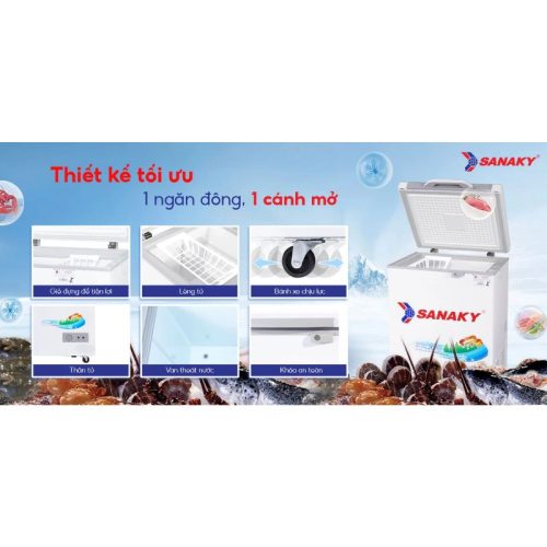 Hình Ảnh Tủ Đông Sanaky VH1599HY