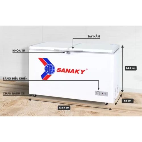 Kích thước Tủ Đông SANAKY VH405A2