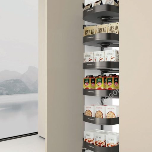 Tủ kho 6 tầng xoay âm tủ Eurogold EUM6L60XG