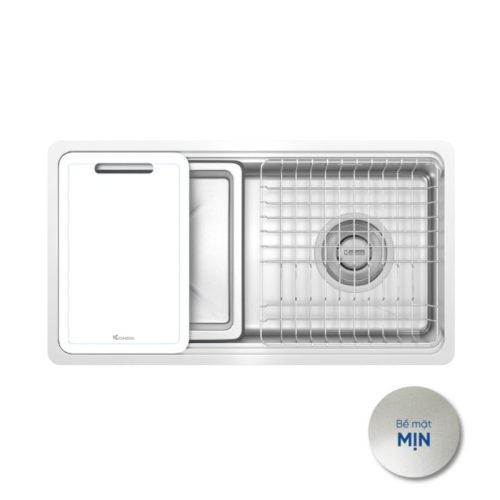 Chậu rửa bát inox 1 hố Konox TARI 780SM
