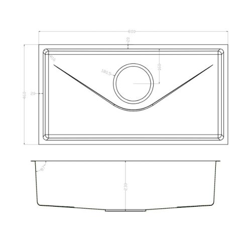 kich thuoc chau rua bat inox 1 ho konox tari 800sm