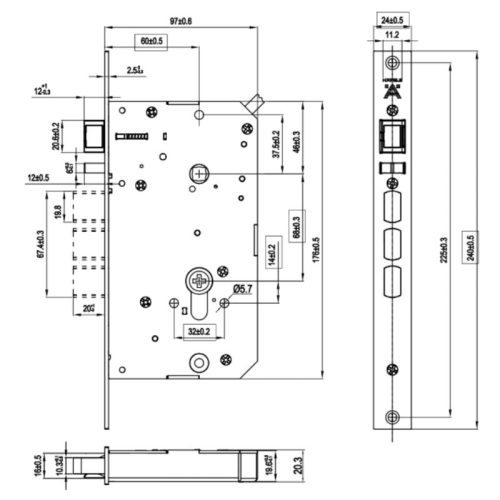 lap dat khoa dien tu hafele horizon pp2501w 499.21.224