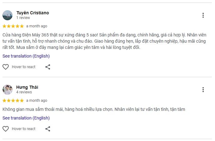 Cửa hàng Spelier chính hãng tại Buôn Ma Thuột, Đắk Lắk 6 Khách hàng nói gì về cửa hàng