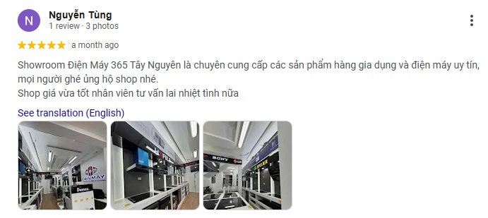 Cửa hàng Malloca chính hãng tại Buôn Ma Thuột, Đắk Lắk 5 Đánh giá từ khách hàng