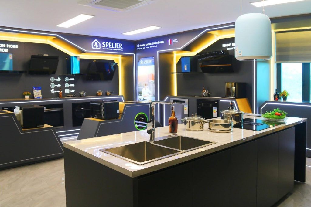 Cửa hàng Spelier chính hãng tại Buôn Ma Thuột, Đắk Lắk 3 Thiết kế độc đáo cuốn hút tạo ra hệ sinh thái bếp Spelier hoàn toàn khác biệt